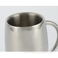 Multi size unique design beer mug double wall